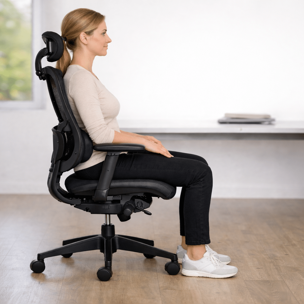 ergonomic office chair posture support