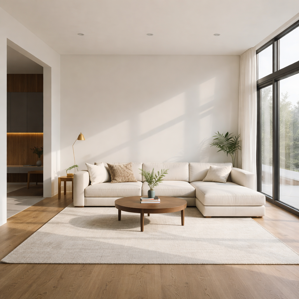 predictable minimalist home layout supporting focus